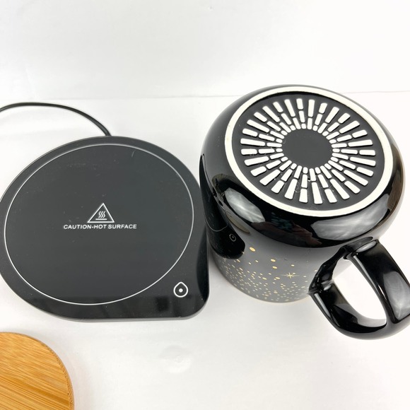 Coffee Tea Cup Warmer with Mug Set 15 oz - Picture 4 of 4